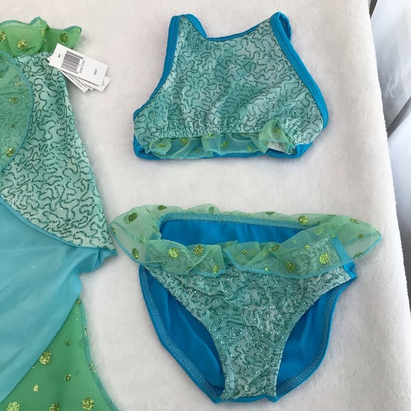 Disney Cruise Line Little Mermaid Swim Costume Set - Picture 3 of 6